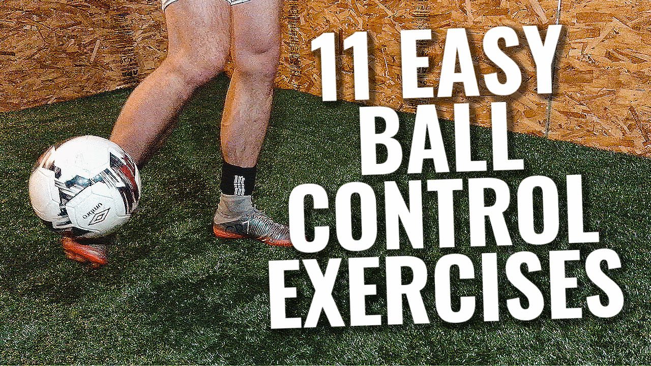 11 Easy Soccer Ball Control Drills For Beginners & Kids
