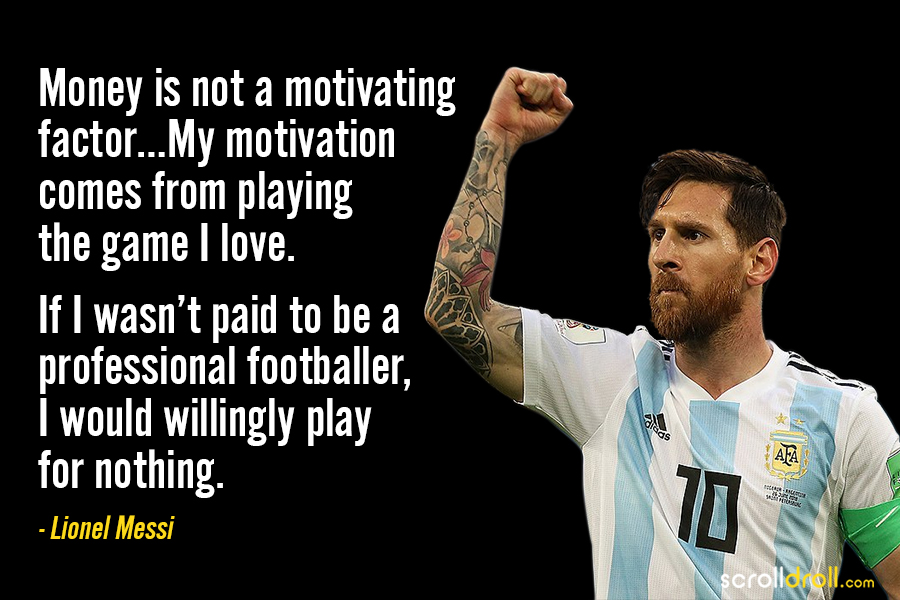 lionel messi quotes about life